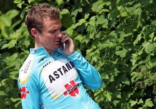 Jaksche (Astana-Würth) had to leave the Tour