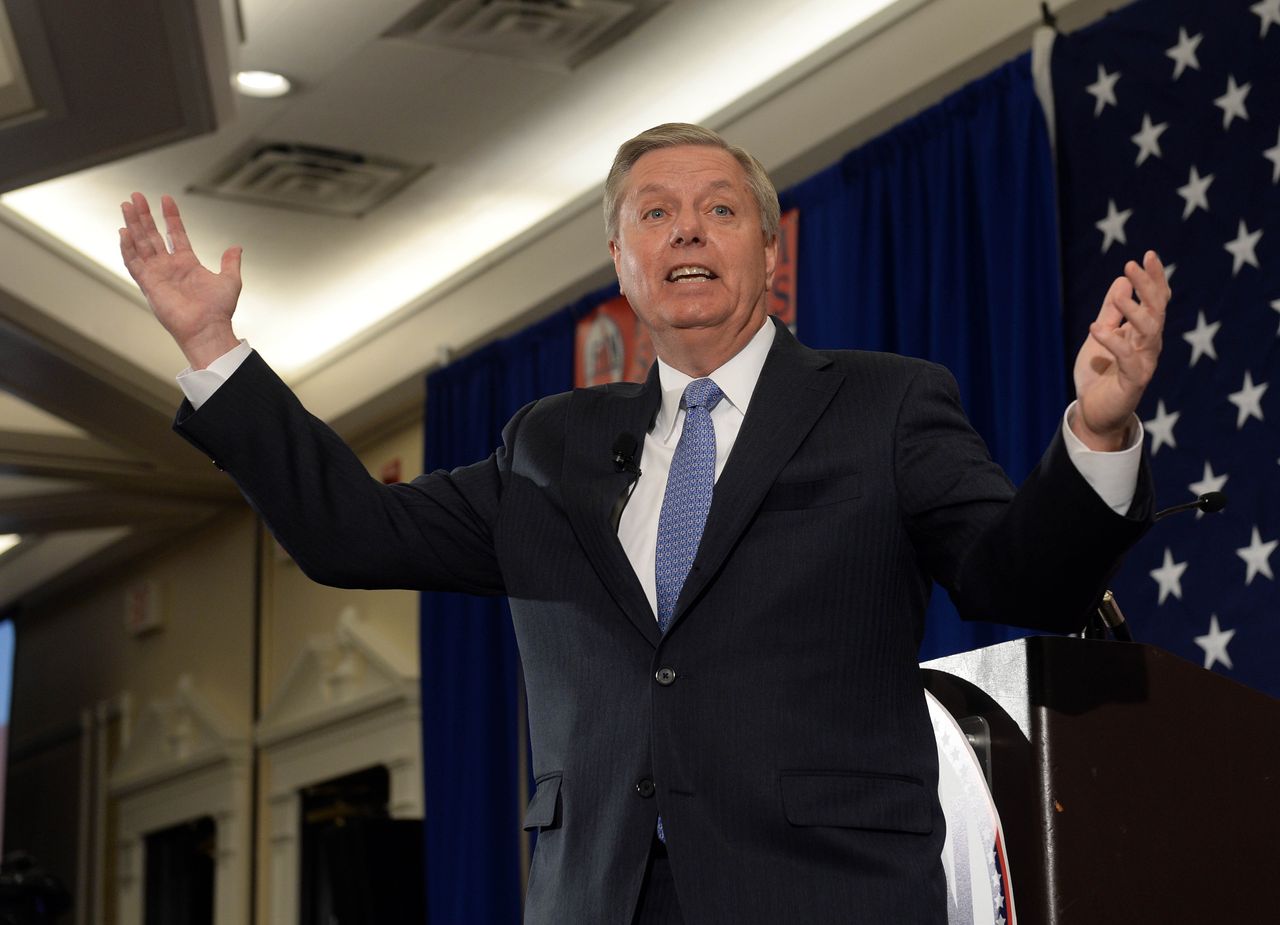 Sen. Lindsey Graham is reportedly running for president starting June 1