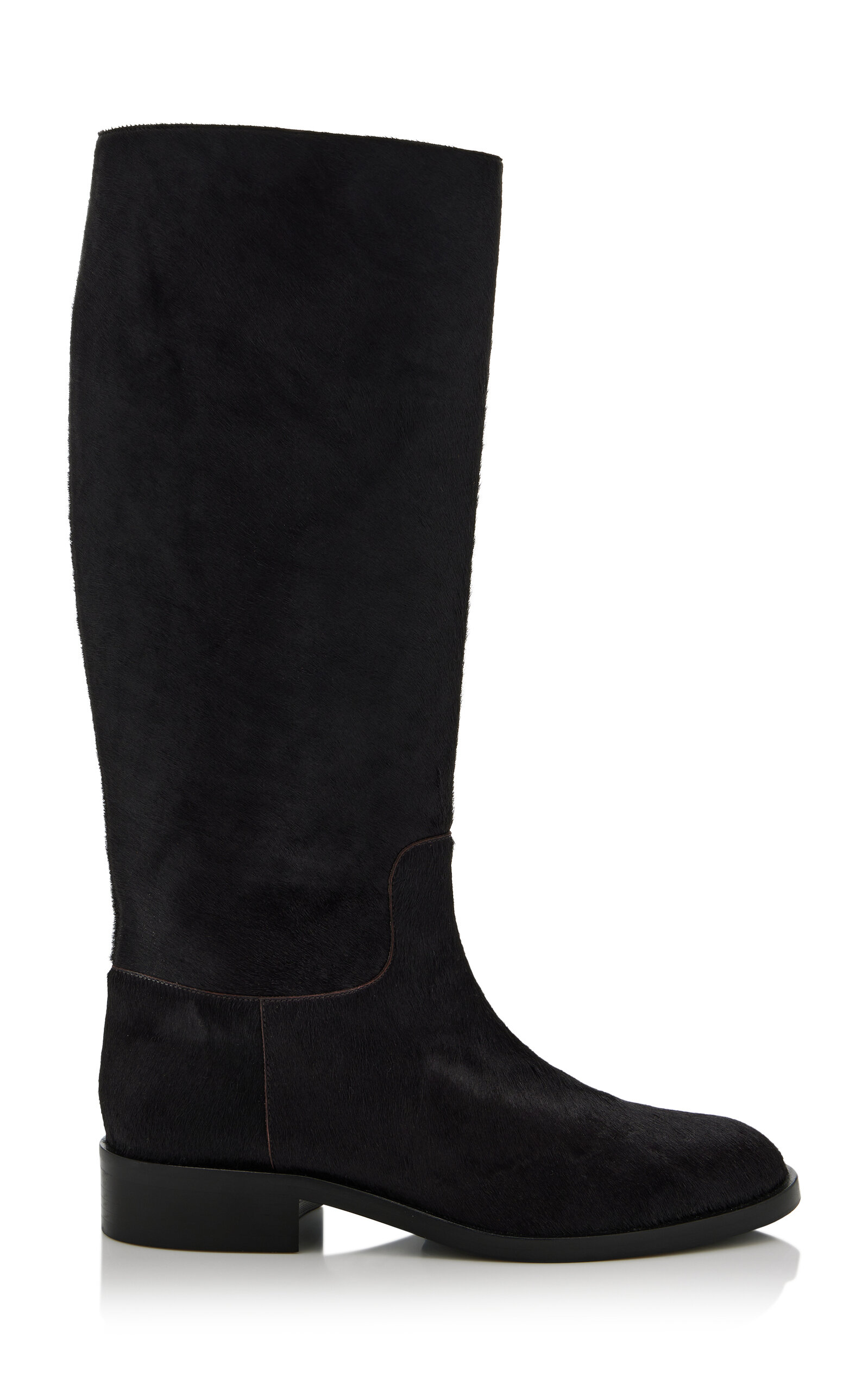 Calf Hair Riding Boot