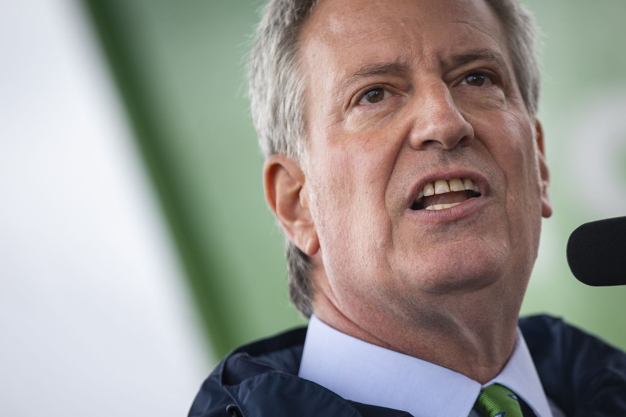 Bill de Blasio. 