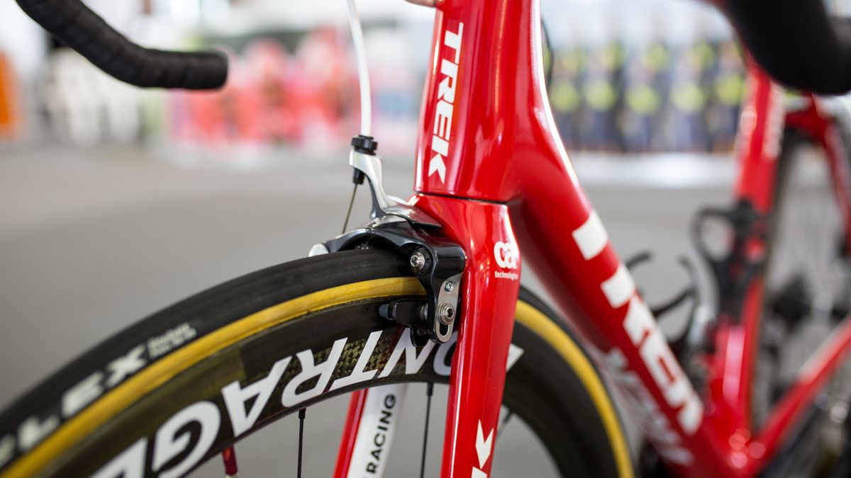 A look at the front brake