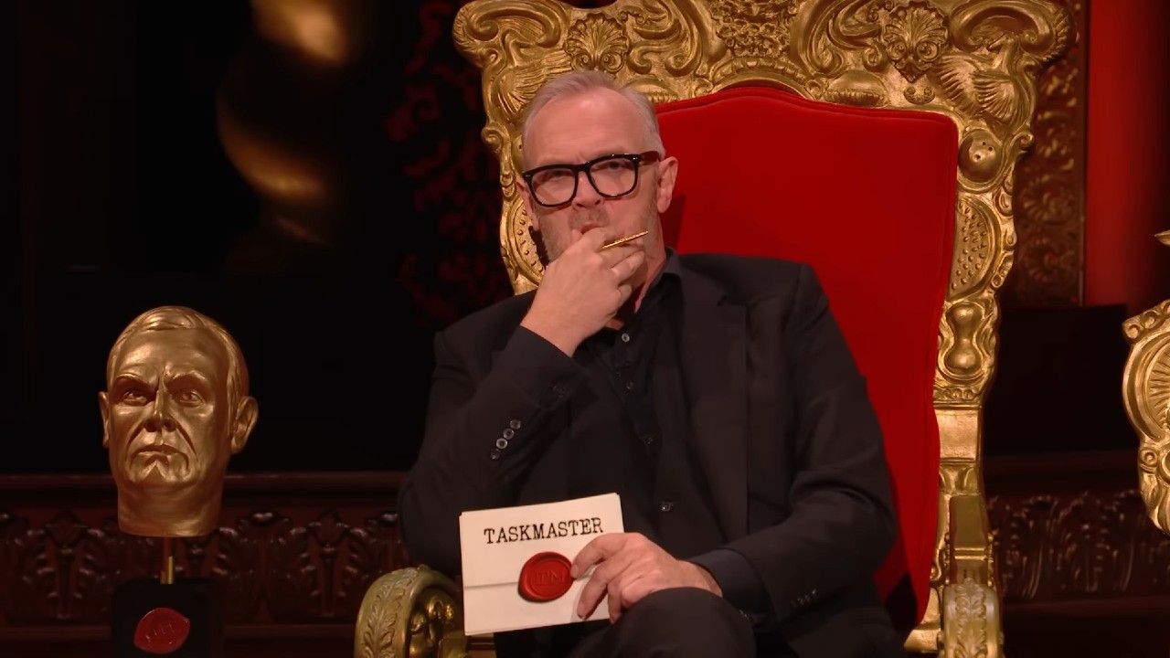 Greg Davis hosting Taskmaster Series 21