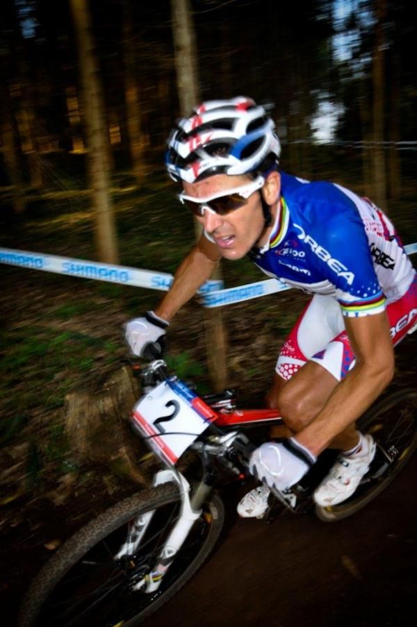 Julien Absalon (Orbea) would eventually finish second.