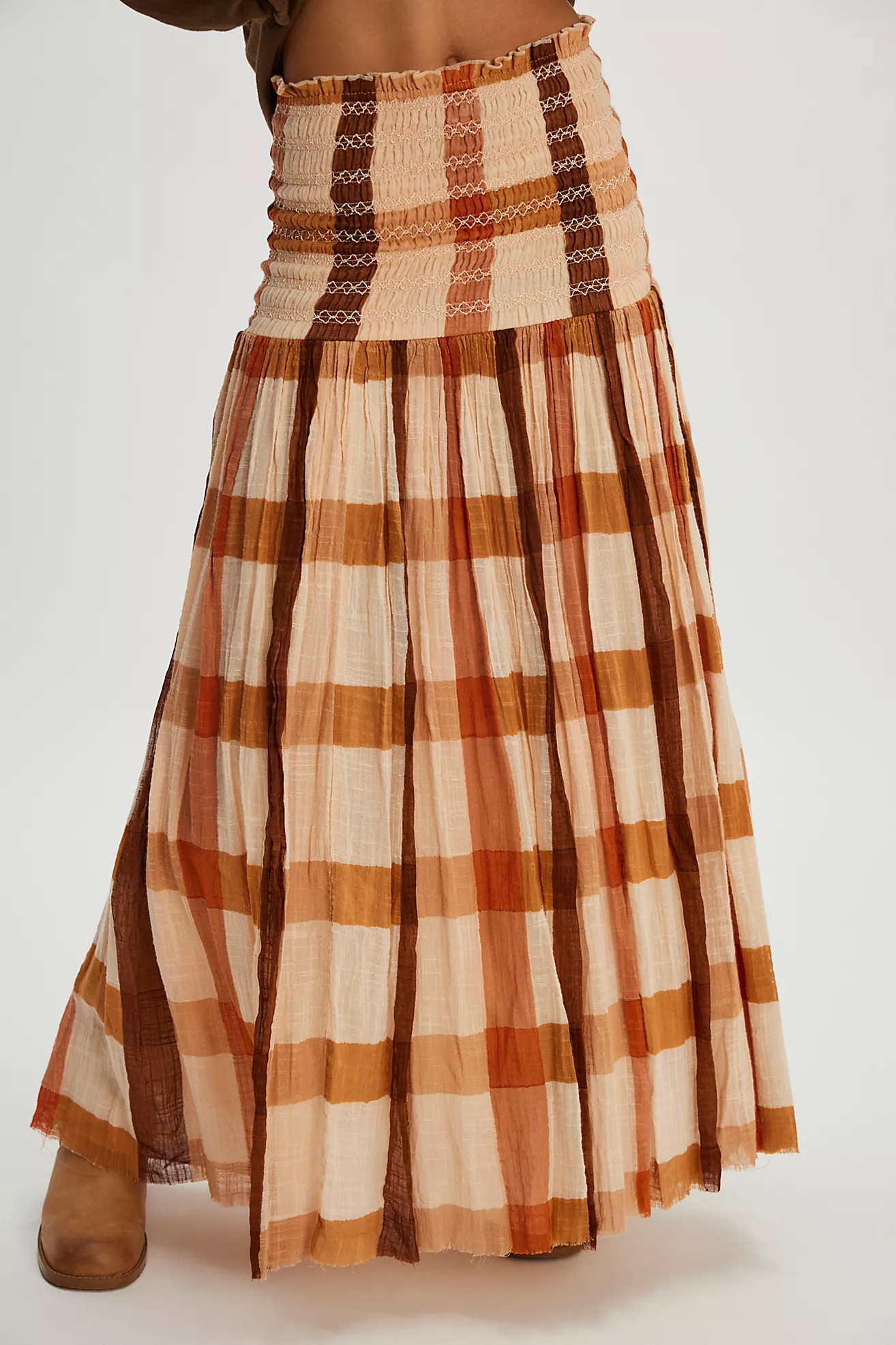 Fp One Ravenna Printed Convertible Maxi Skirt