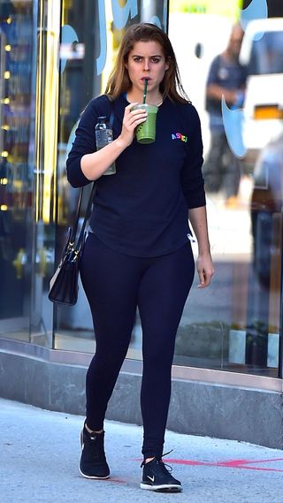 princess beatrice in trainers