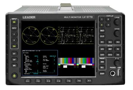 Leader Debuts New Audio Options for LV5770 Analyzer | TV Tech