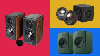 A selection of desktop speakers. 