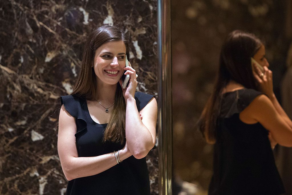 Office Gatekeeper Trump's assistant and Oval Office gatekeeper Madeleine Westerhout ...
