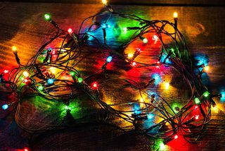 Christmas holiday lights