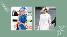 Meghan Markle and Zara Tindall showing us how to wear a hat and fascinator