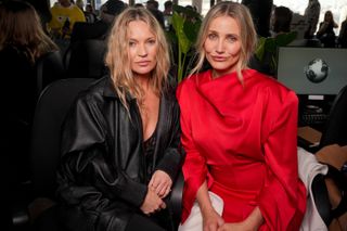 Cameron Diaz and Kate Moss at Stella McCartney's Paris Fashion Week Show on 5 March, 2025