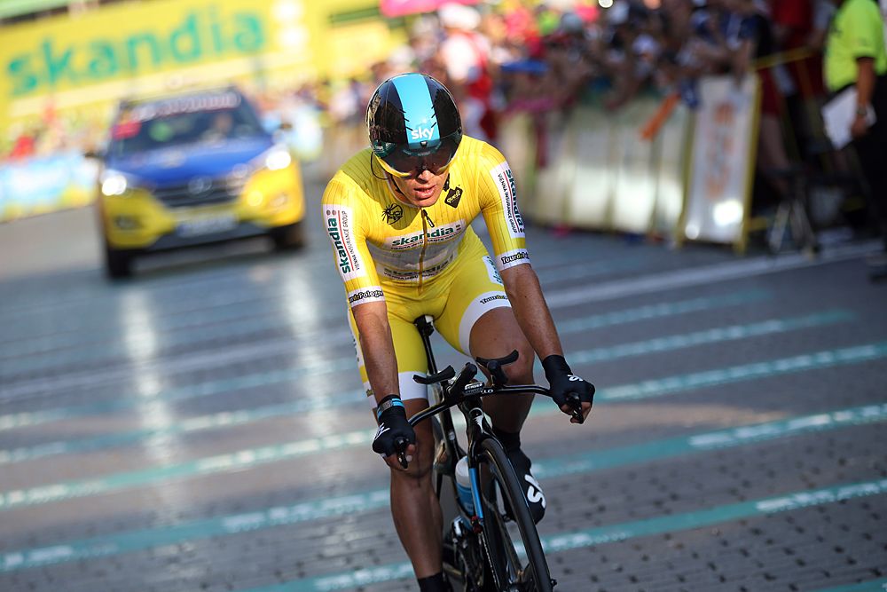 Sergio Henao (Team Sky) lost the overall lead on the final day