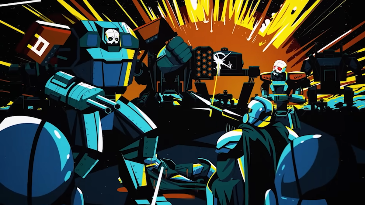 O mestre do jogo Helldivers 2, Joel, diz que a antiga força Automaton era “apenas uma vanguarda” e agora uma enorme armada está atacando o Ciberstão e além