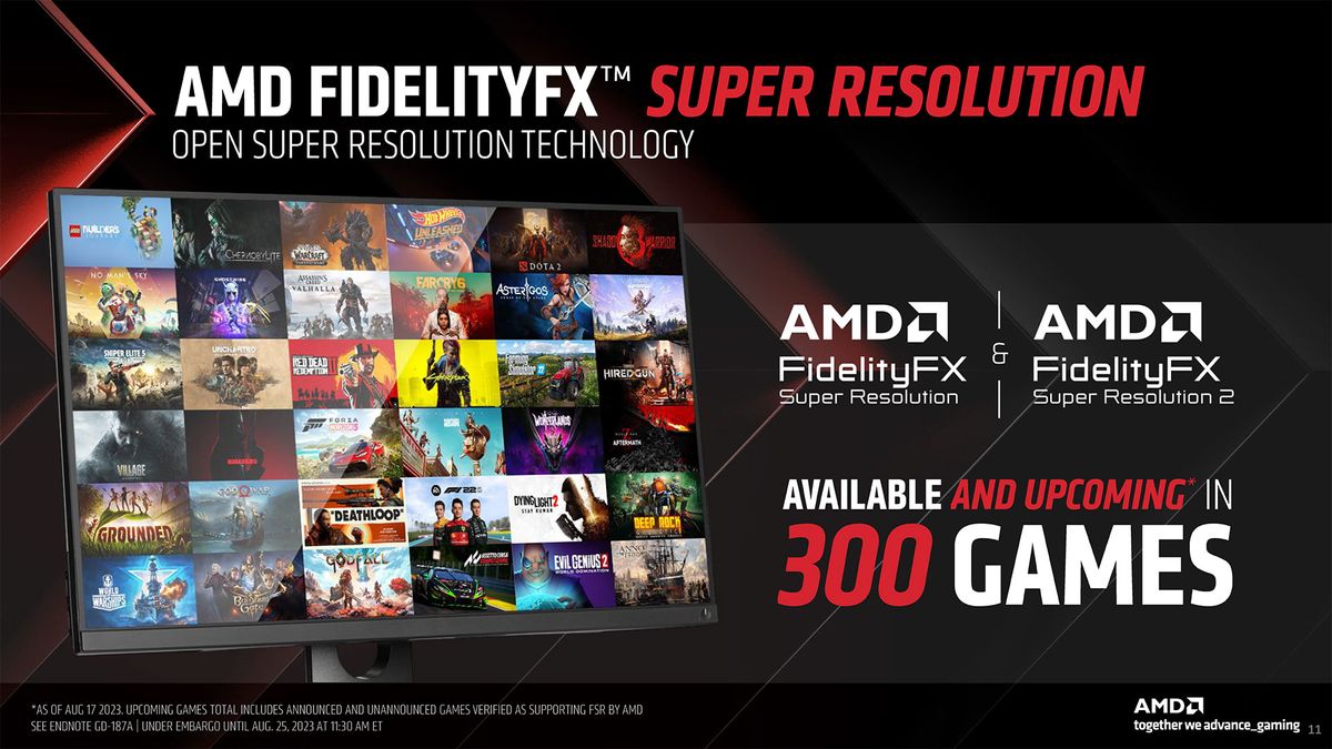 AMD RX 7800 XT 7700 XT Gamescom materials