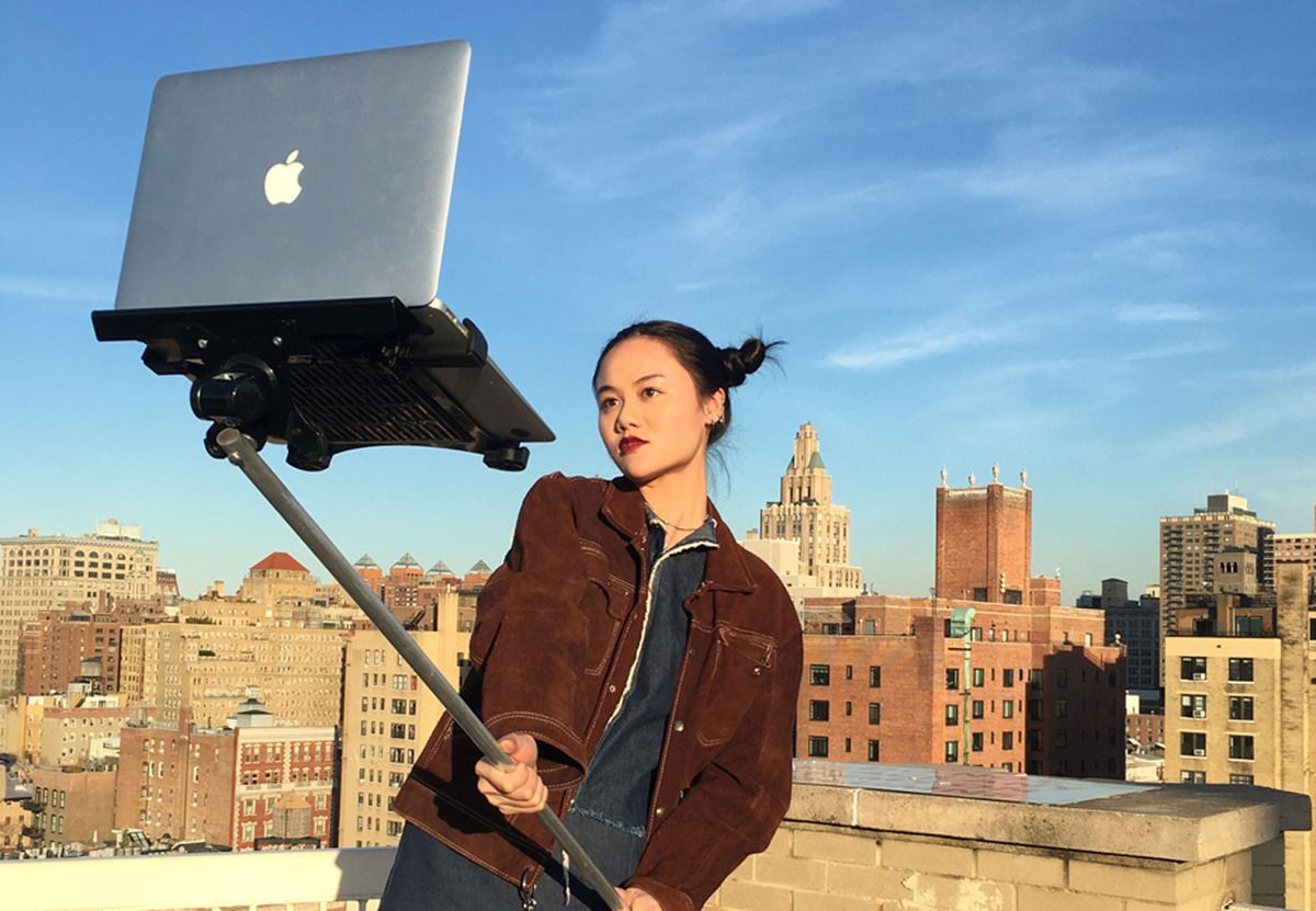 Macbook Selfie Stick