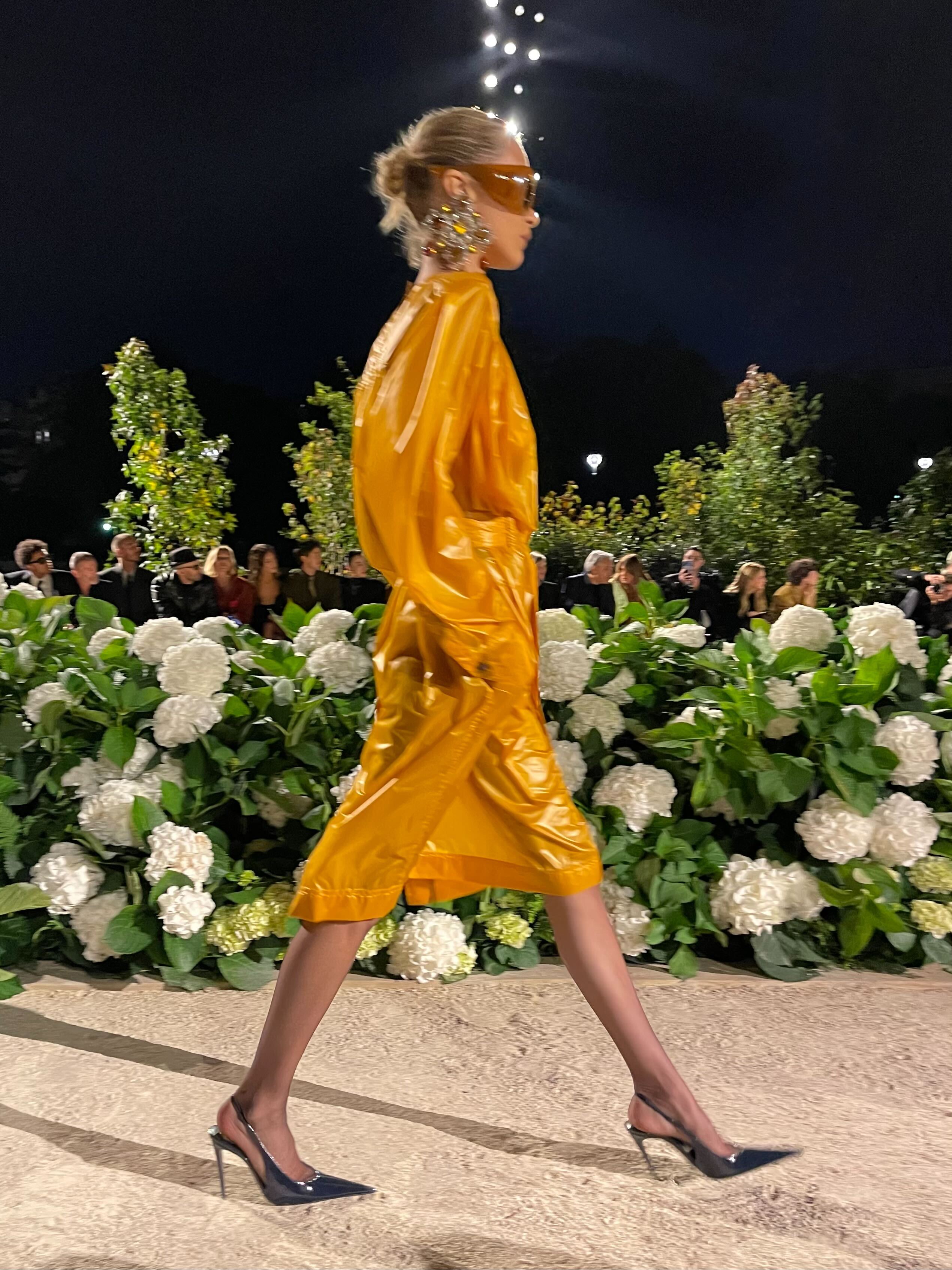 Saint Laurent S/S 2026 runway show Paris Fashion Week