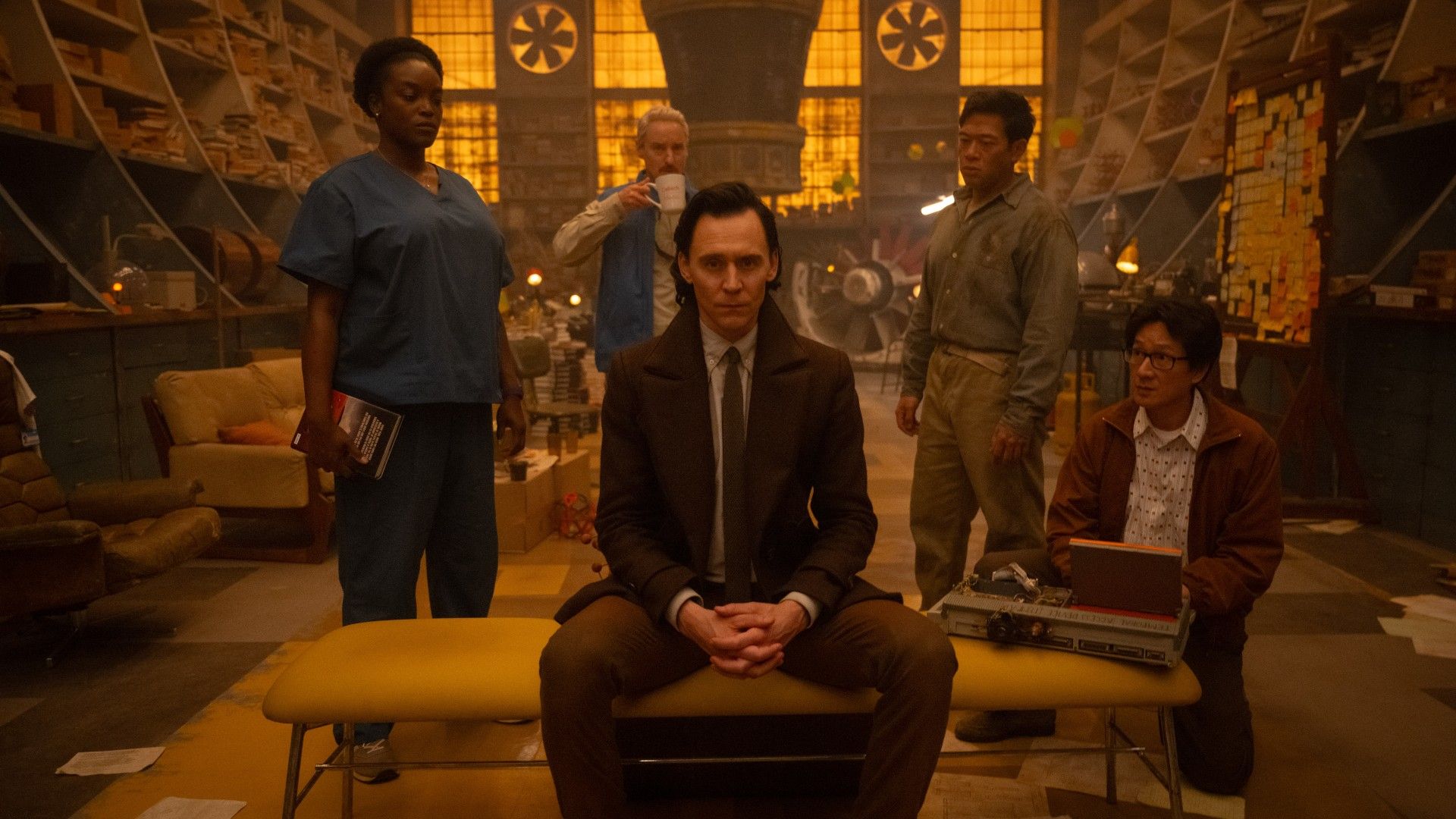 A closer look at the Avengers: Endgame Encore TVA set reveals some intriguing MCU details