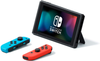 Nintendo Switch con Joy-Con Azul y Rojo neón por