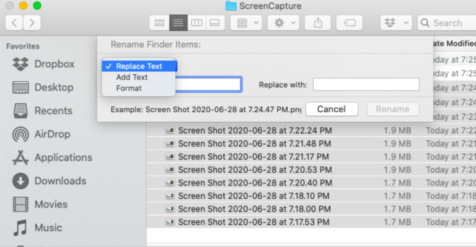 how to rename files on mac step by step