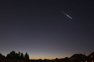Perseid Meteor Over Oklahoma, 2014