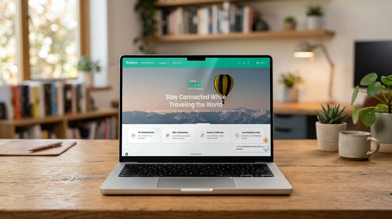 ByteSIM website