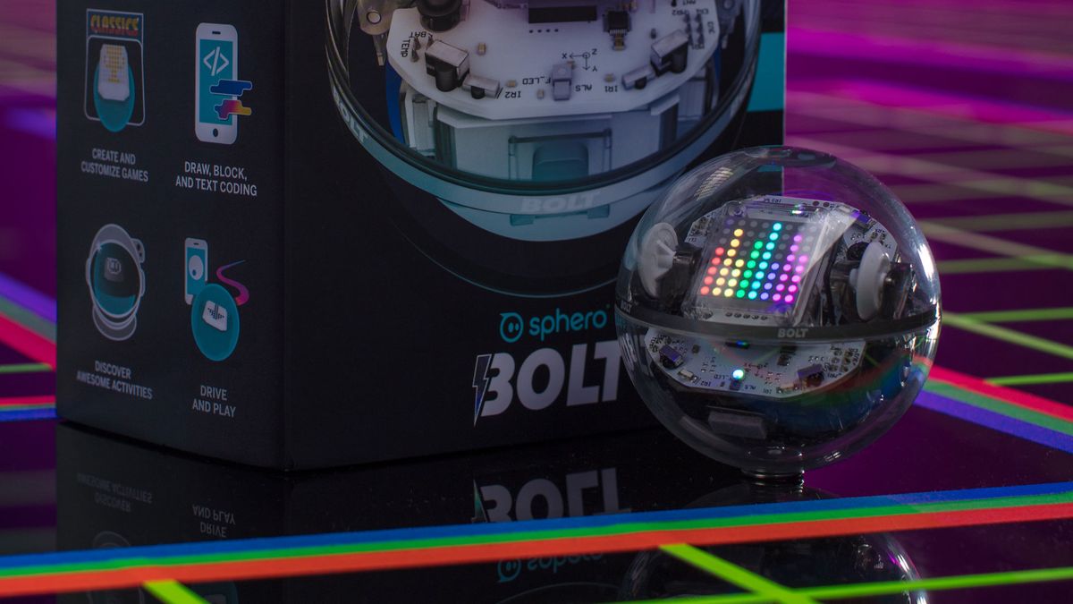 This is Sphero BOLT 