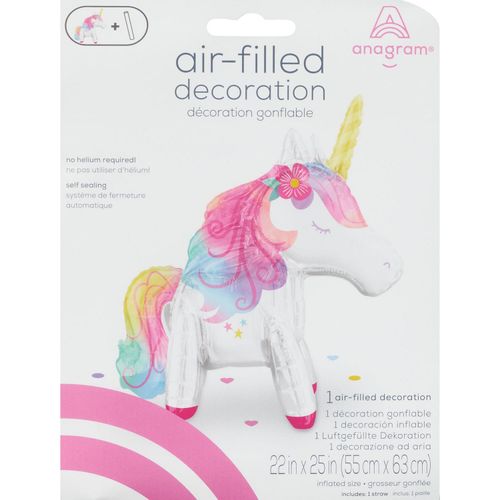 Unicorn Foil Balloon, 25-inch