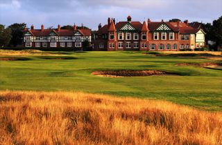 Royal Lytham and St Annes clubhouse