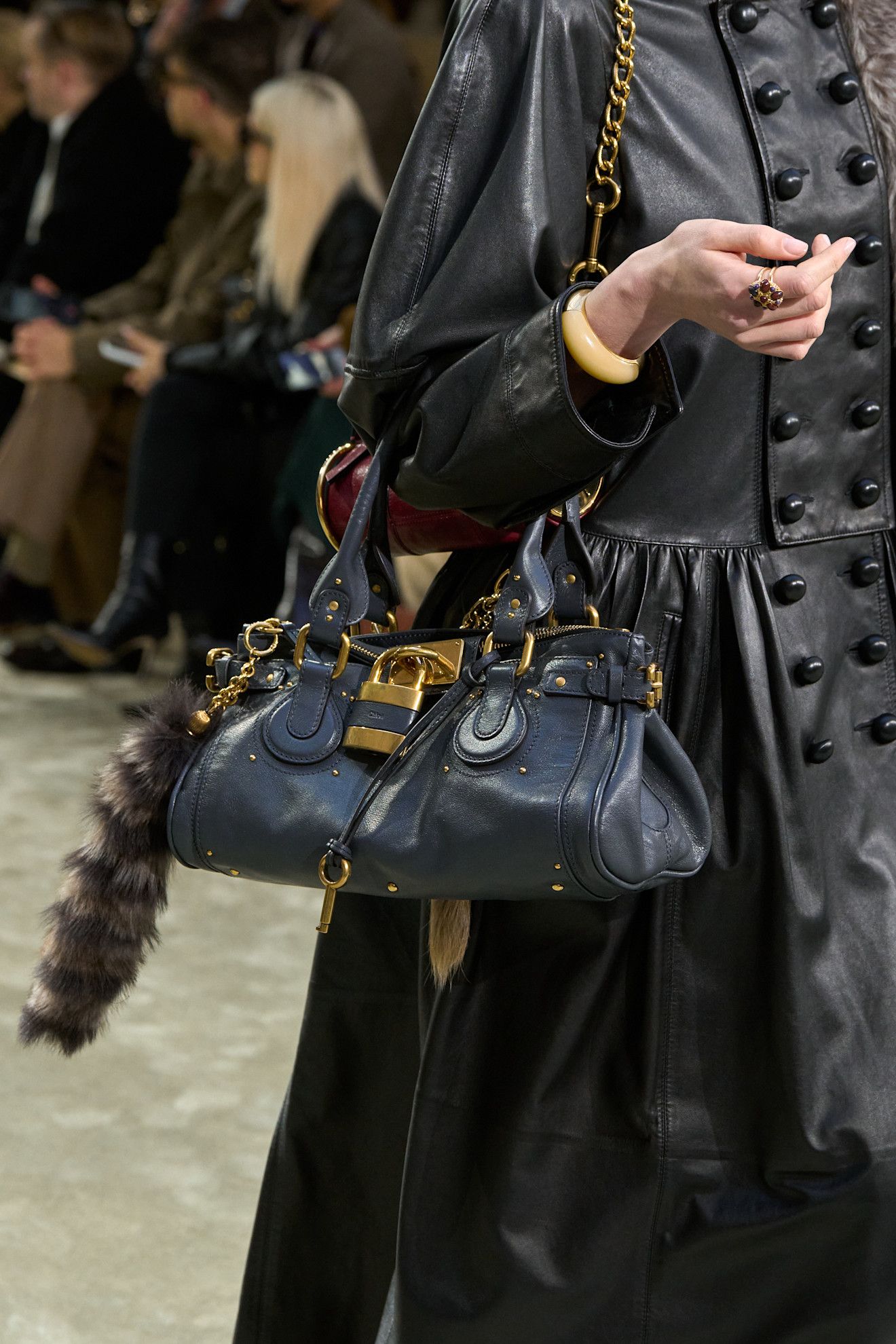 Chloé Paddington bag on the fall/winter 2025 runway.