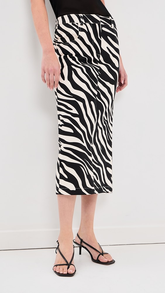 Tina Skirt - Black &amp;amp; White