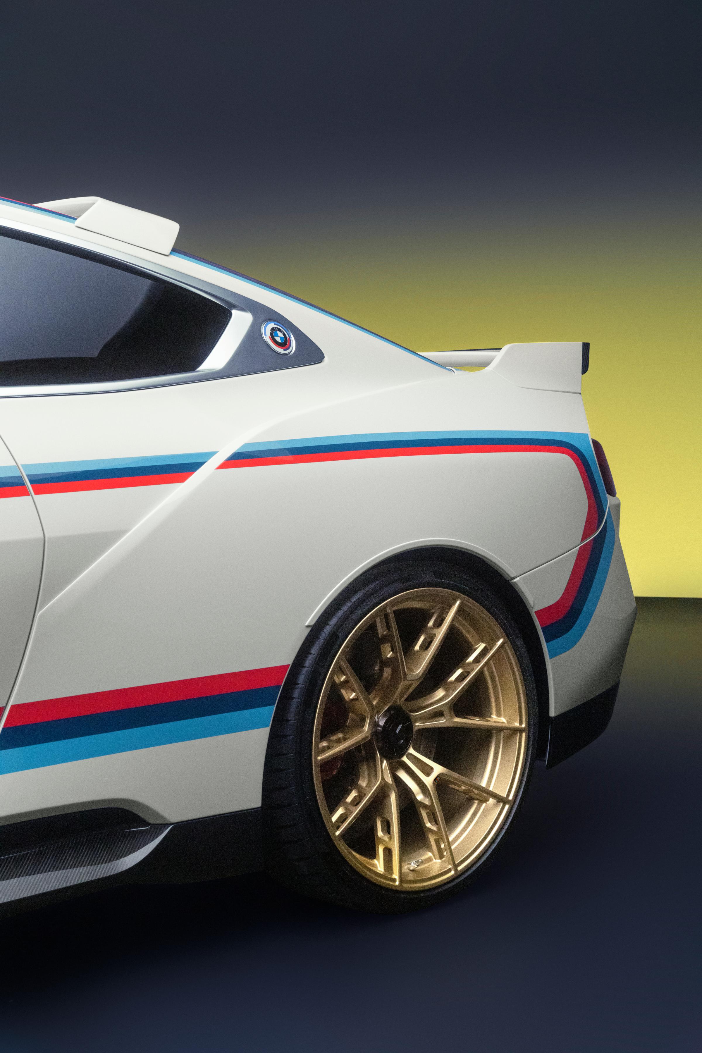 Detail of rear of BMW 3.0 CSL