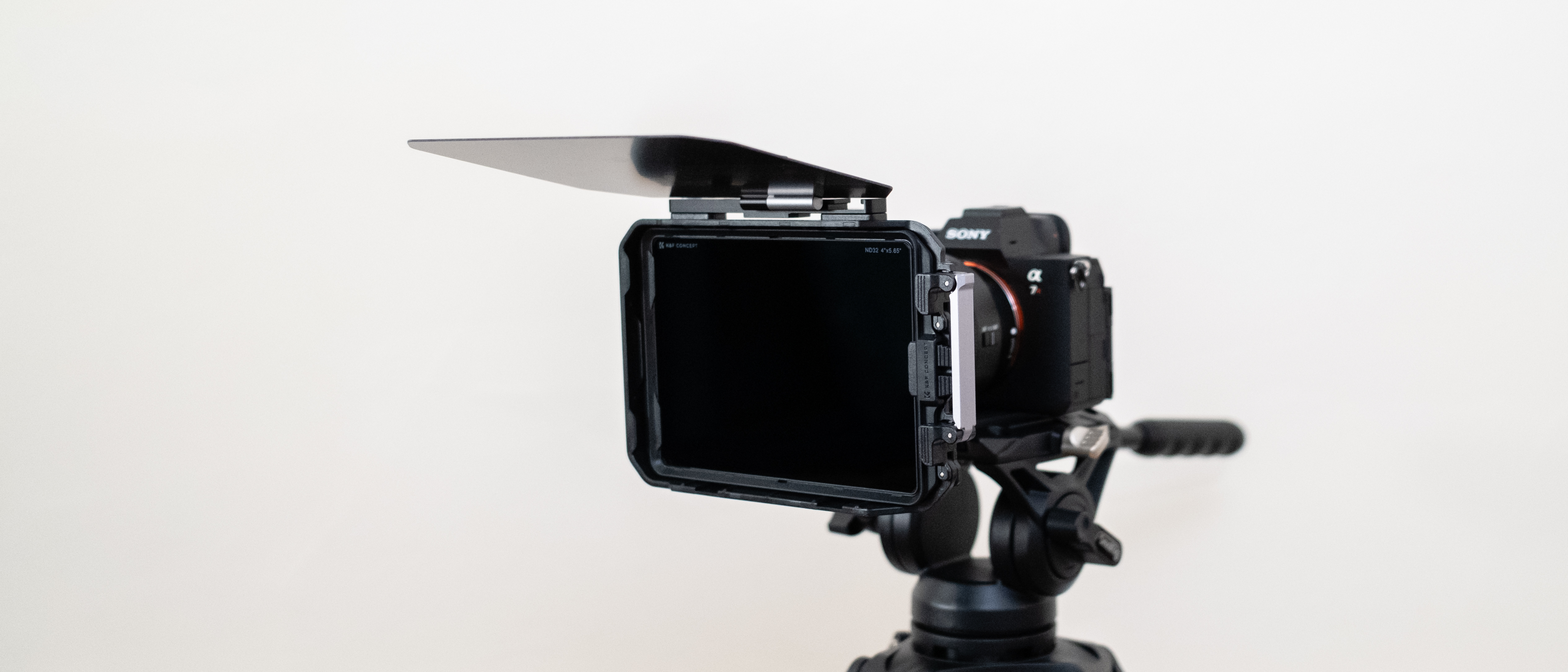 K&amp;F Concept Matte Box Kit attached to a camera
