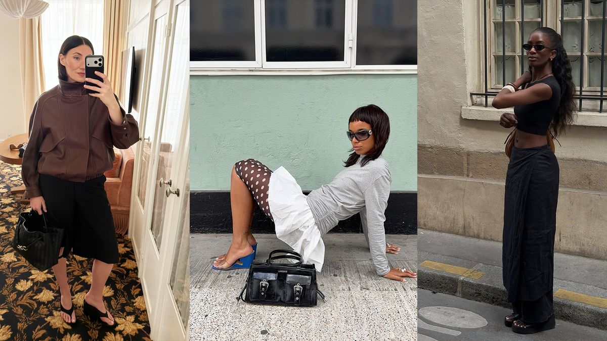 7 Wedge-Sandal Outfits I'm Suddenly Seeing Everywhere
