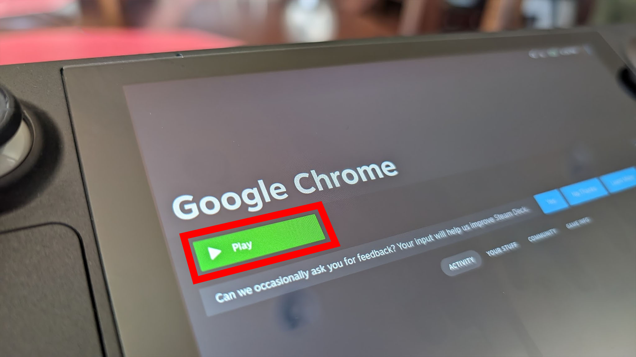 Как использовать Google Chrome в Steam Deck