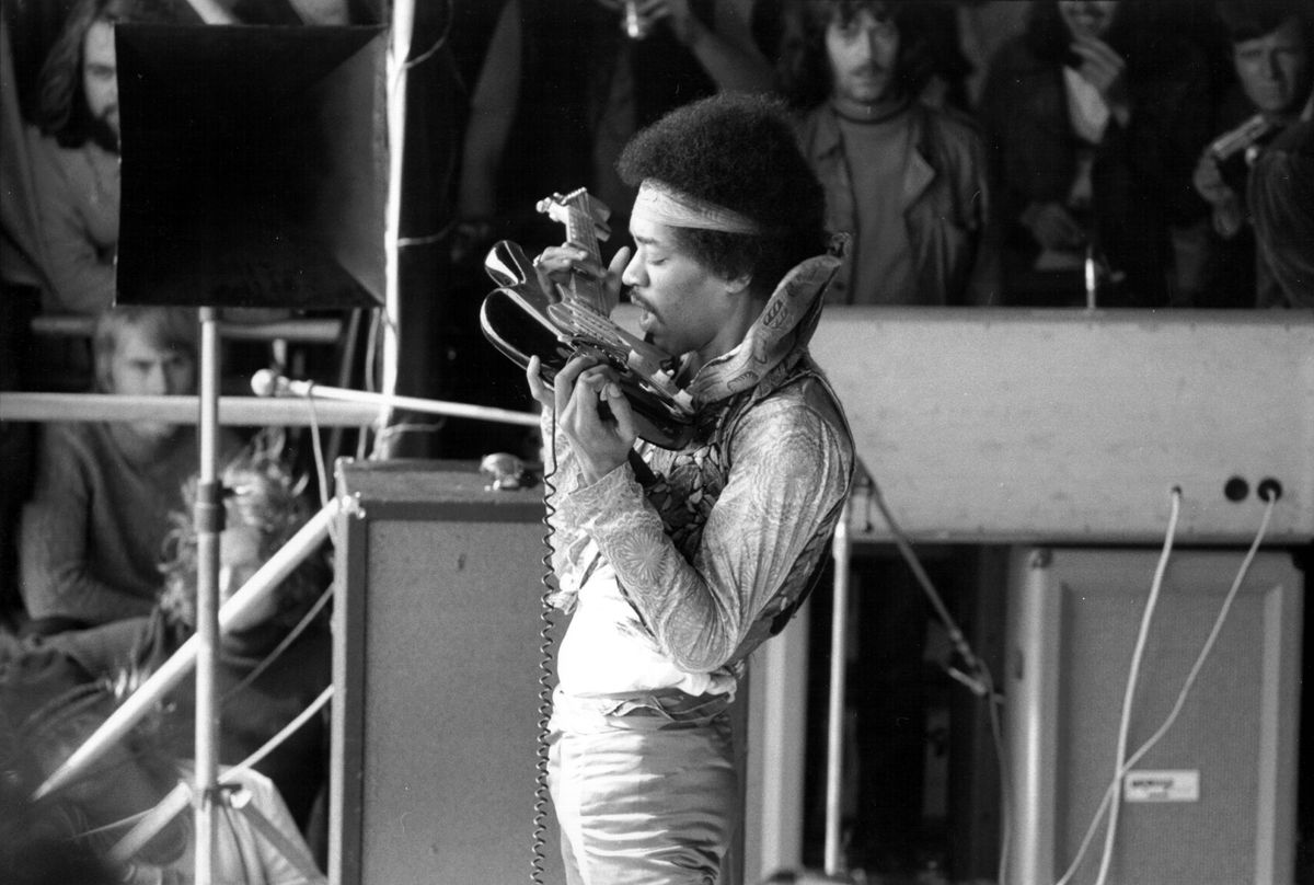 Onstage at Fehmarn, September 1970