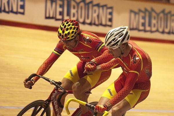 The Spanish team gained a lot of points, but lost four laps to Howard and Meyer in the Madison