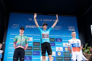 Tour of Denmark: Wout van Aert seals overall victory as Rasmus Søjberg Pedersen wins crash-marred stage 5 sprint