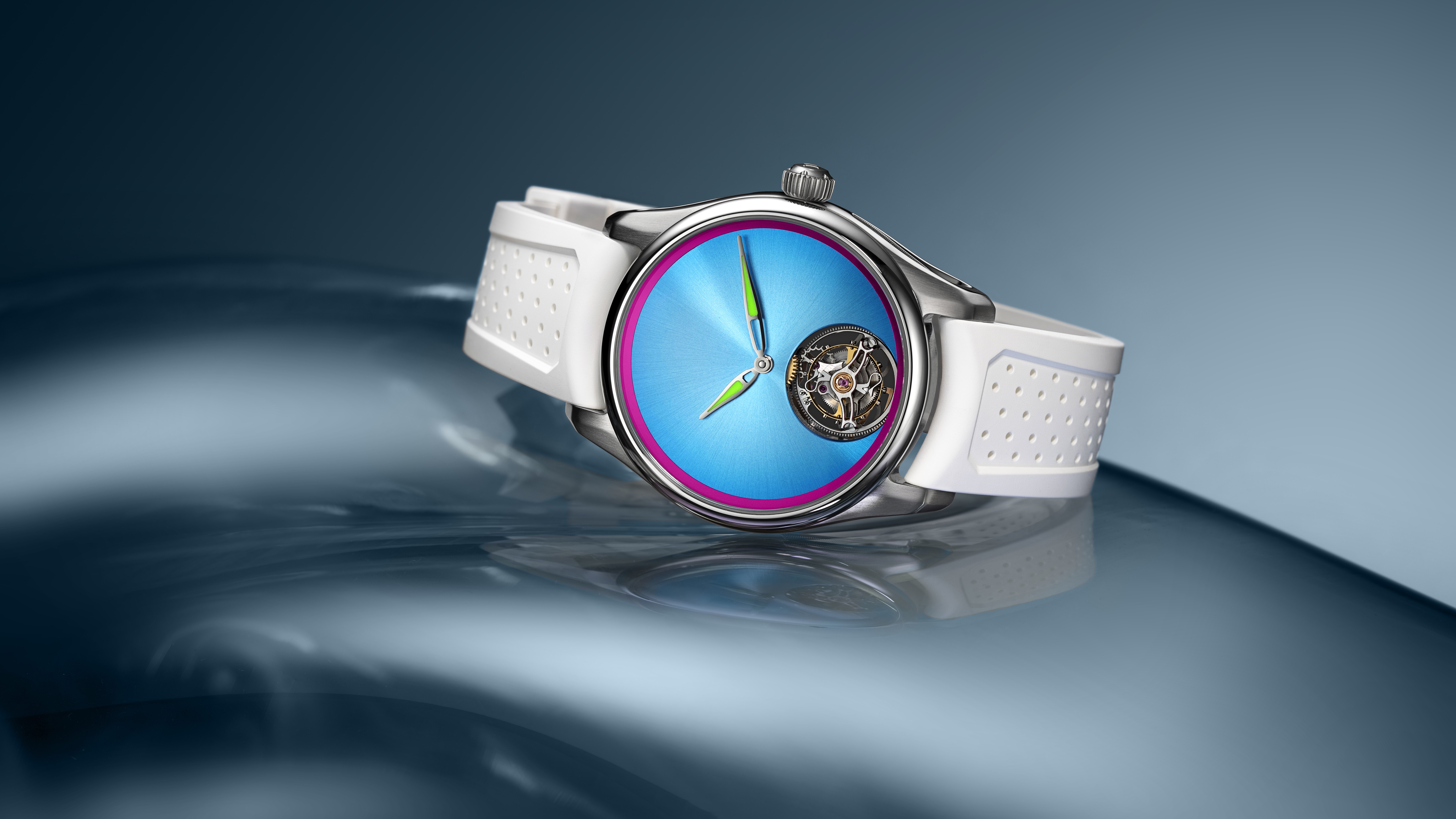 H Moser & Cie Pioneer Tourbillon Miami
