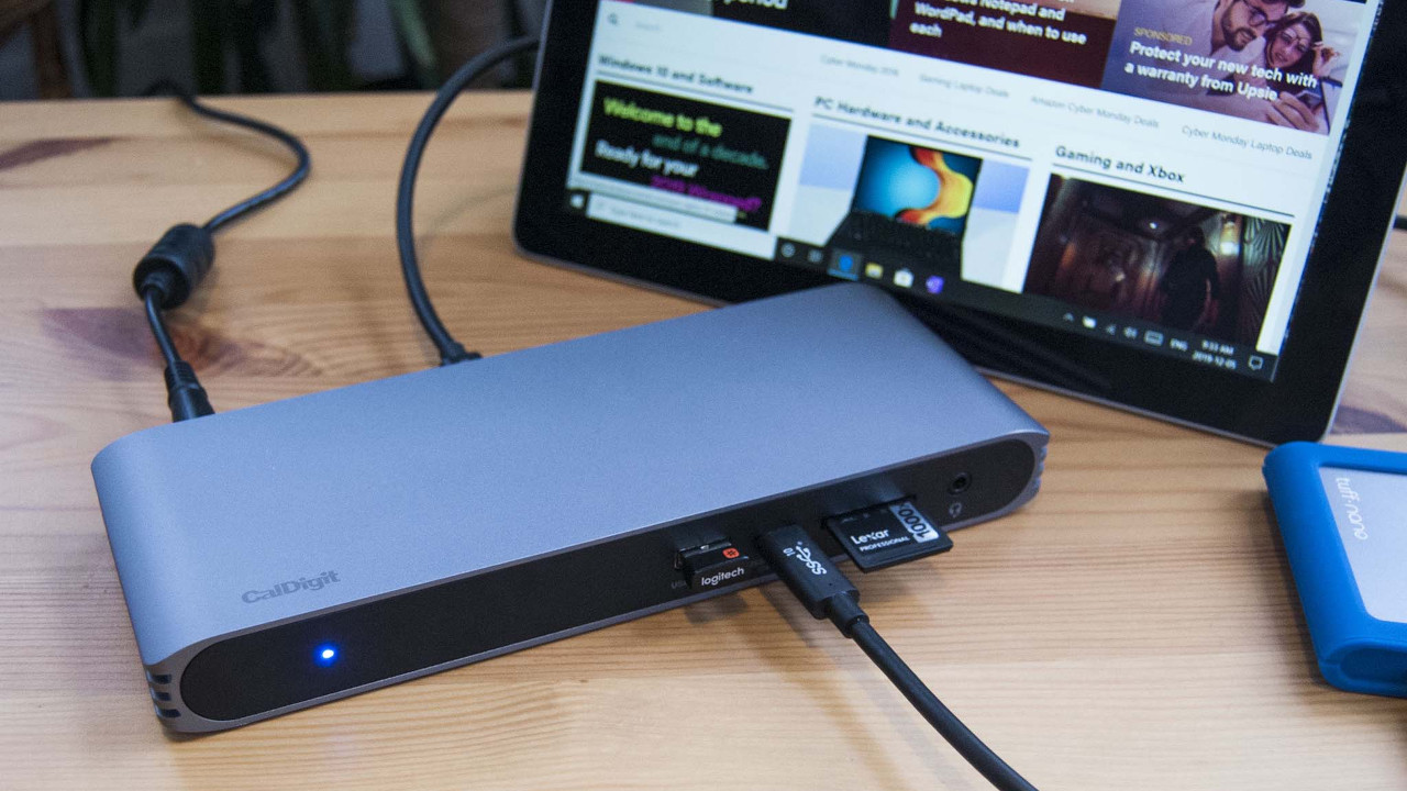 Base CalDigit USB-C Pro Thunderbolt 3