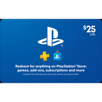 PlayStation gift card - $25