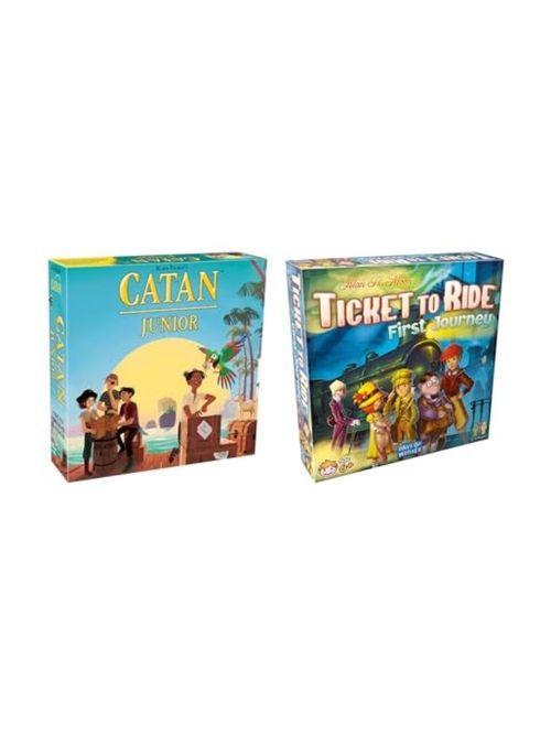 Catan Junior + Ticket to Ride First Journey bundle