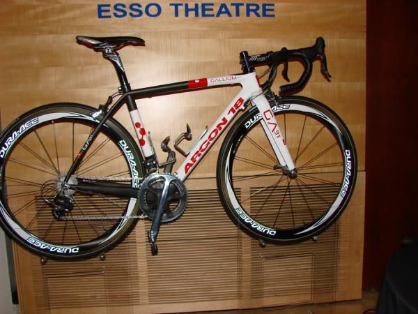 SpiderTech p/b C10 will be using the Argon 18 Gallium Pro road bike.