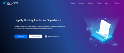 Sign.Plus eSign software in action