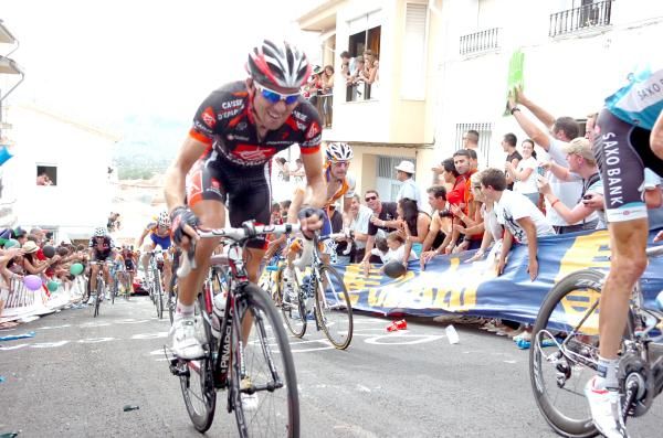 David Arroyo (Caisse d'Epargne) was in the mix in the finale.