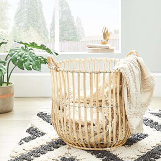 dunelm sale: pretty storage basket