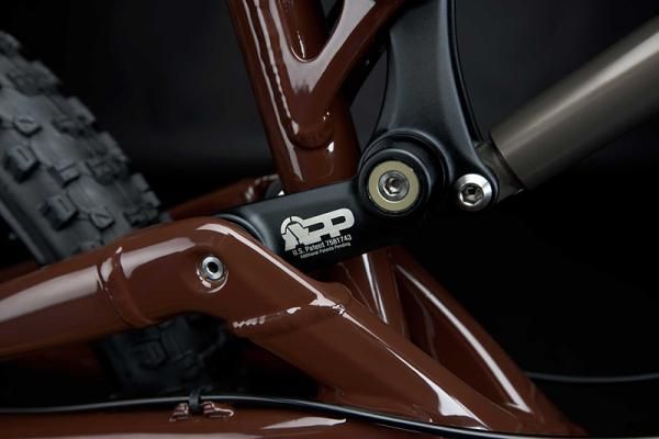 The Santa Cruz Butcher uses angular contact bearings to support all but one of its pivot points.