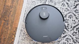 Ecovacs Deebot T30s vacuum on floor