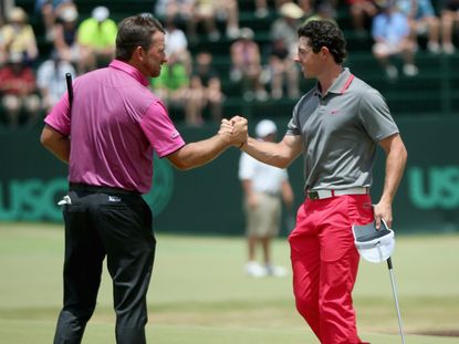 Rory McIlroy and Graeme McDowell