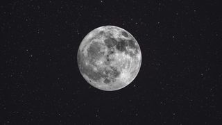 a photo of the full moon