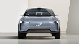 Volvo Concept Recharge, Full front view of the car
